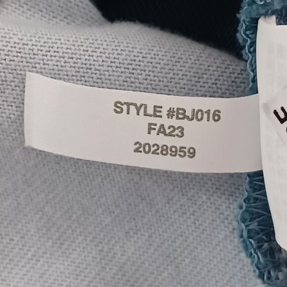 J. Crew Rugby Polo Shirt Mens Large Blue Stripe Cotton Preppy Blokecore Soccer - Picture 6 of 6